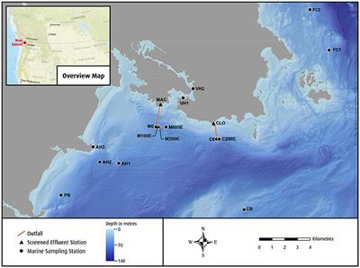 Pharmaceuticals and Personal Care Products in Municipal Wastewater and the Marine Receiving Environment Near Victoria Canada